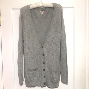Mossimo Grey Cardigan | XL
